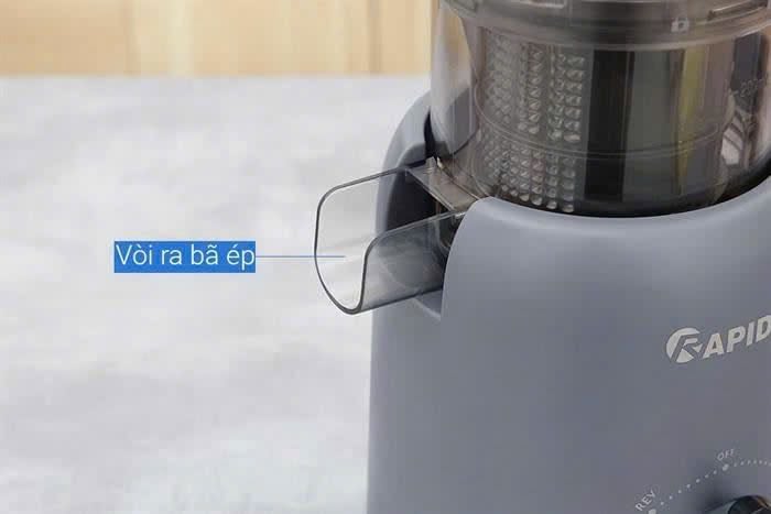 Máy ép chậm Rapido cổ to công suất siêu khỏe