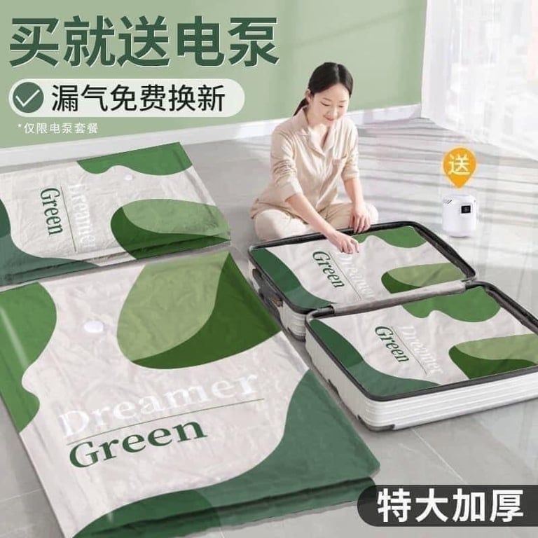 SET TÚI HÚT CHÂN KHÔNG ĐỰNG CHĂN MÀN - QUẦN ÁO👖