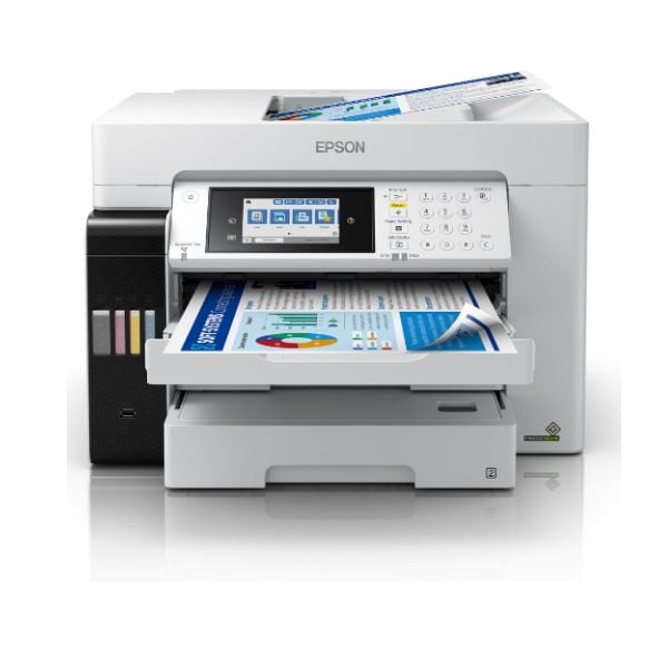 Máy in phun màu Epson Đa năng L15160 (A3/A4/ In/ Copy/ Scan/ Fax/ Đảo mặt/ ADF/ USB/ LAN/ WIFI)