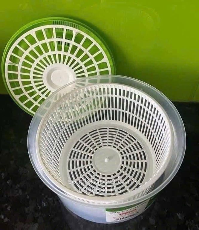 Rổ quay rau size lớn hàng km Vinamilk