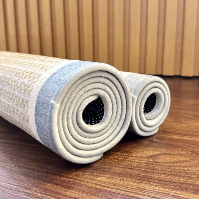 MK23 - Set 2 thảm nhà bếp vải dệt siêu thấm nước đế chống trượt size 40x70cm + 40x150cm GHA111