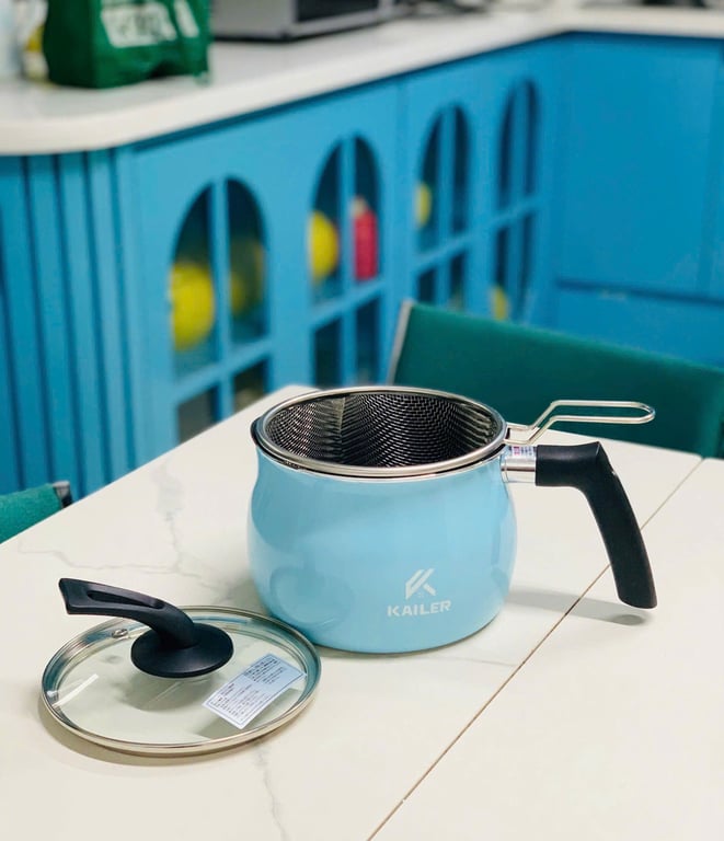 NỒI CHIÊN NGẬP DẦU 15cm KAILER -008 siêu