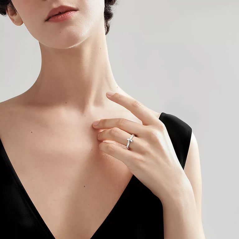 Tiffany T T1 Ring không gắn đá