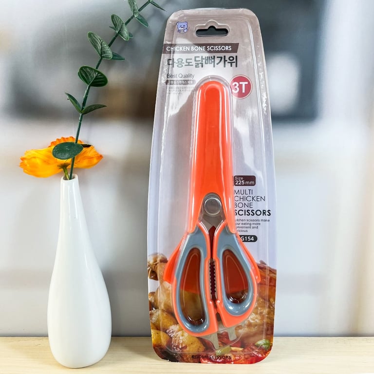 KÉO CẮT THỰC PHẨM ĐA NĂNG 8 TRONG 1 GGOMI HÀN QUỐC - mã GG154