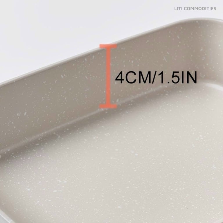 Chảo chống dính chữ nhật làm bánh, làm đồ ăn sáng đa năng.