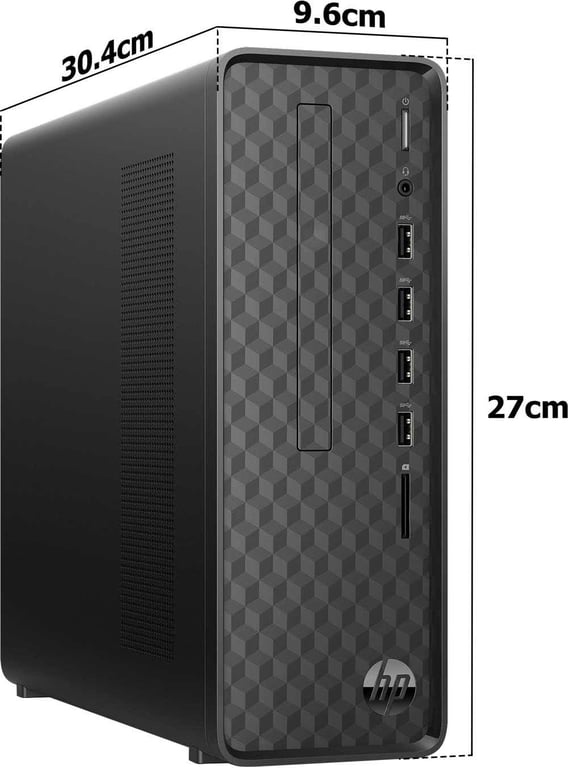 Máy Tính Để Bàn (6L6W5PA) HP S01-pF2035d G7400(2*3.7)/8GD4/256GSSD/WLac/BT5/KB/M/W11SL/ĐEN