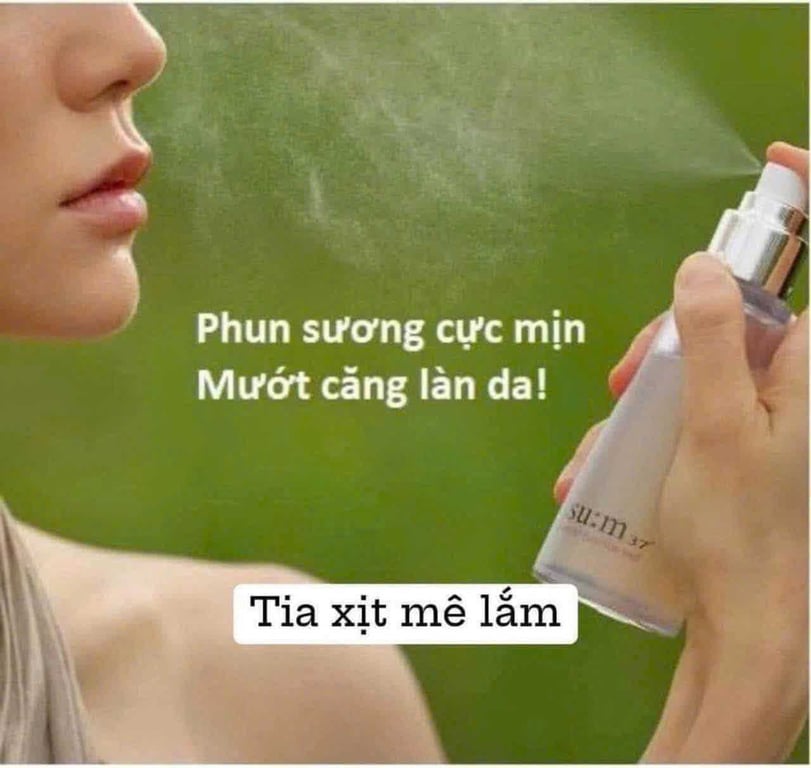 Xịt khoáng nước thần Sum 37 Hàn Quốc chai 60ml