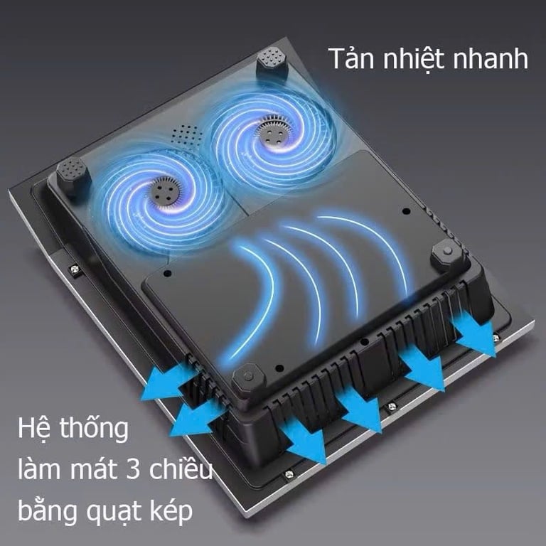 BẾP TỪ MẶT LÕM CAO CẤP 5000W