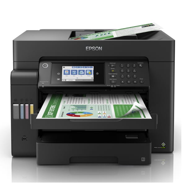 Máy in phun màu đa năng Epson L15150 A3 (In đảo mặt, Scan ADF 2 mặt, Copy, Fax, A3, USB, LAN, WIFI)