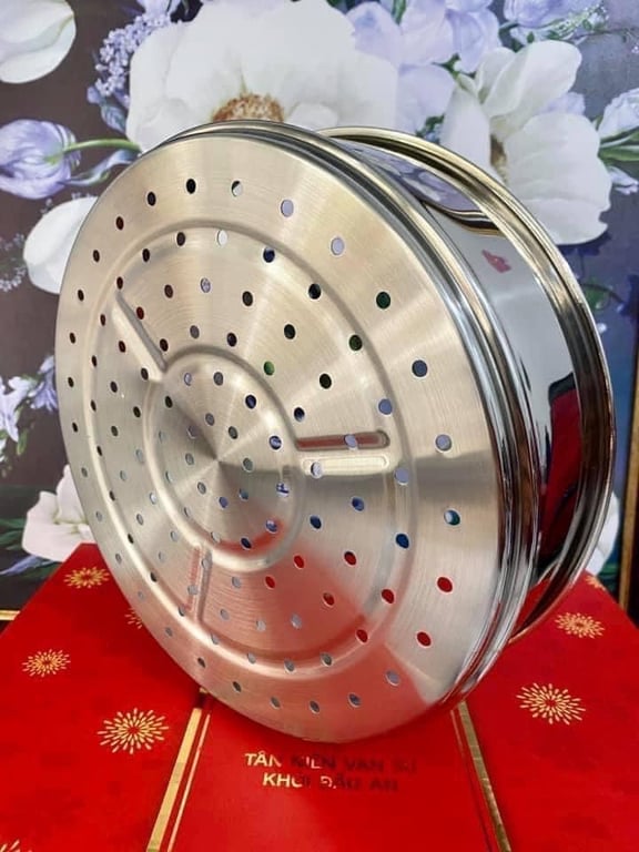 Xửng hấp Kimscook 24cm inox (không kèm nồi) Hàn Quốc