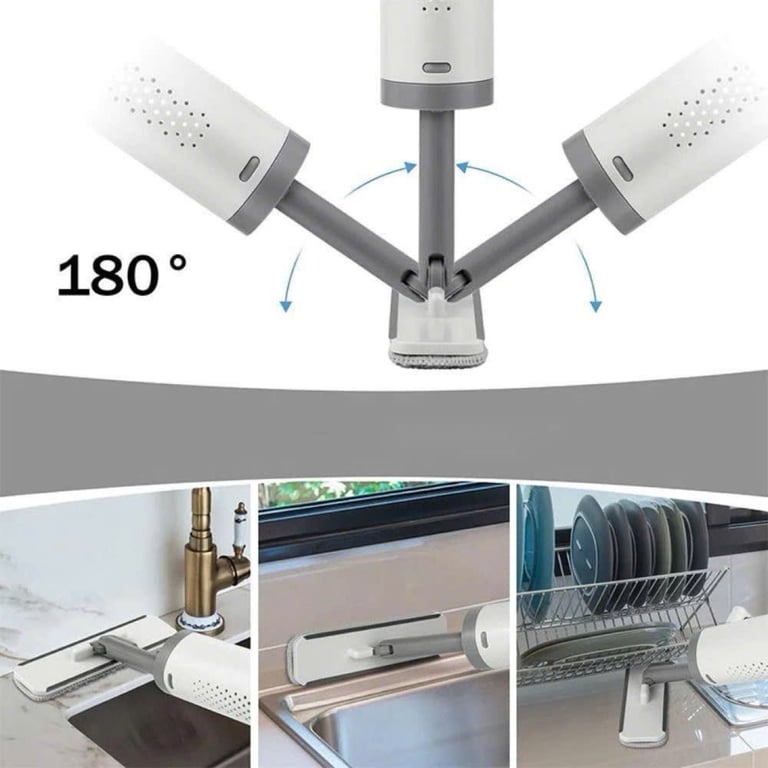 Chổi lau tự vắt mini tặng kèm 1 miếng lau thay thế