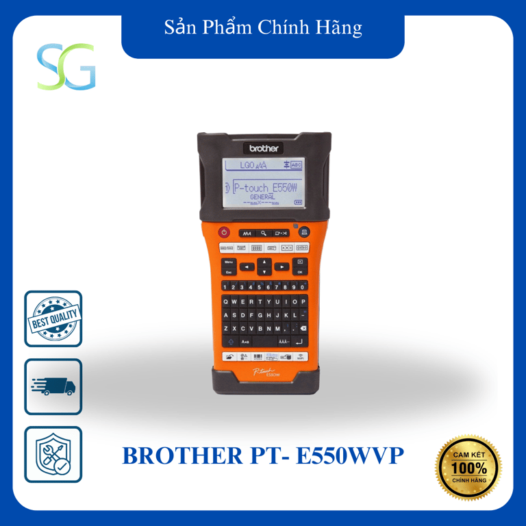 Máy In Nhãn Brother PT- E550WVP - Hàng Chính Hãng