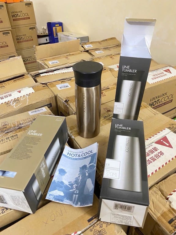 BÌNH GIỮ NHIỆT LINE TUMBLER LOCK&LOCK LHC4119 320ML