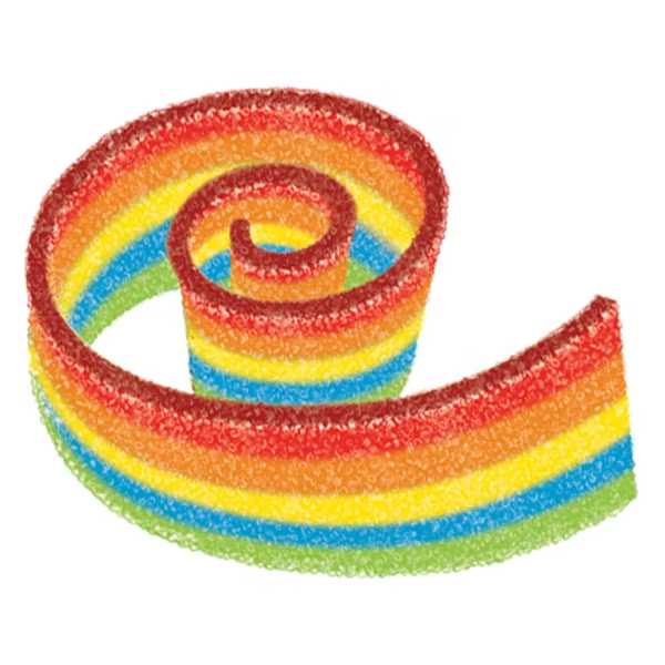 Kẹo dẻo Chupa Chups Sour Belt - thanh 20cm