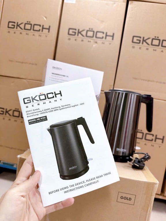 ẤM SIÊU TỐC GKÖCH GERMANY 1.7L