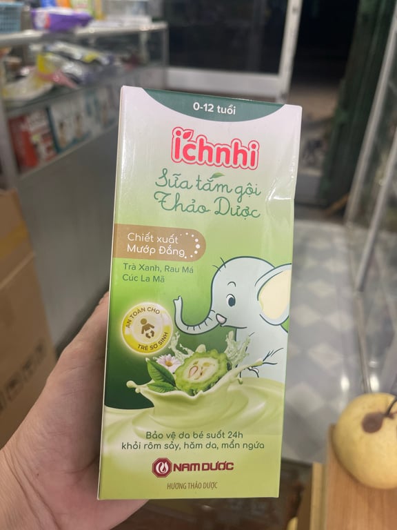 Sữa tắm ích nhi