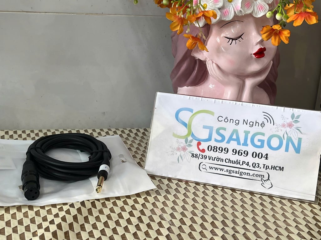 Cáp dữ liệu AV 6.5mm ra XLR (Cannon), truyền âm thanh dài 2M Ugreen (20719)