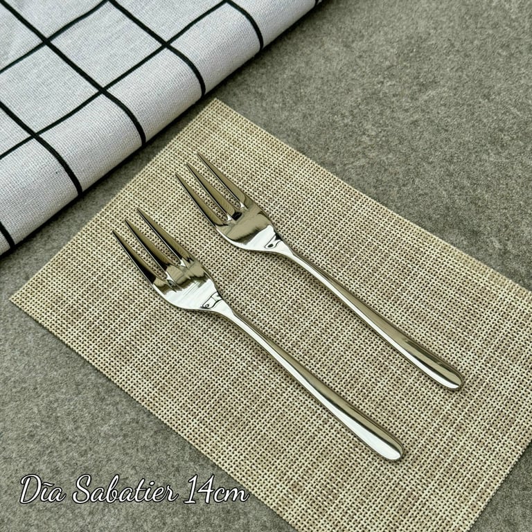 Set 5 thìa/dĩa inox cao cấp Sabatier 14cm xuất Mỹ