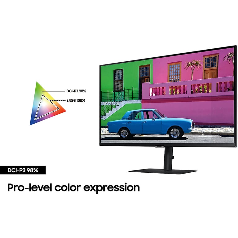 Màn Hình Máy Tính SAMSUNG ViewFinity S8 LS32B800PXEXXV (32.0 inch/ 4K/ IPS/ 60Hz/ 5ms/ USB TypeC/ Network RJ45)
