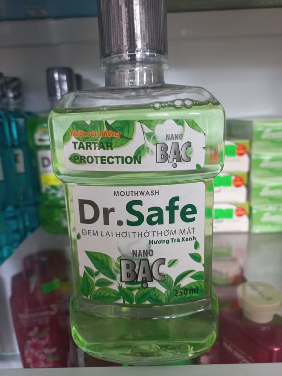 Súc miệng DR.SAFE nano bạc 250ml