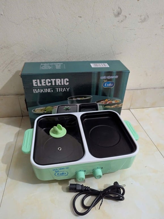 NỒI LẨU NƯỚNG 02 NGĂN SIÊU TIỆN LỢI