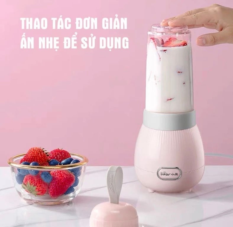MÁY XAY SINH TỐ BEAR JJ-D04W1