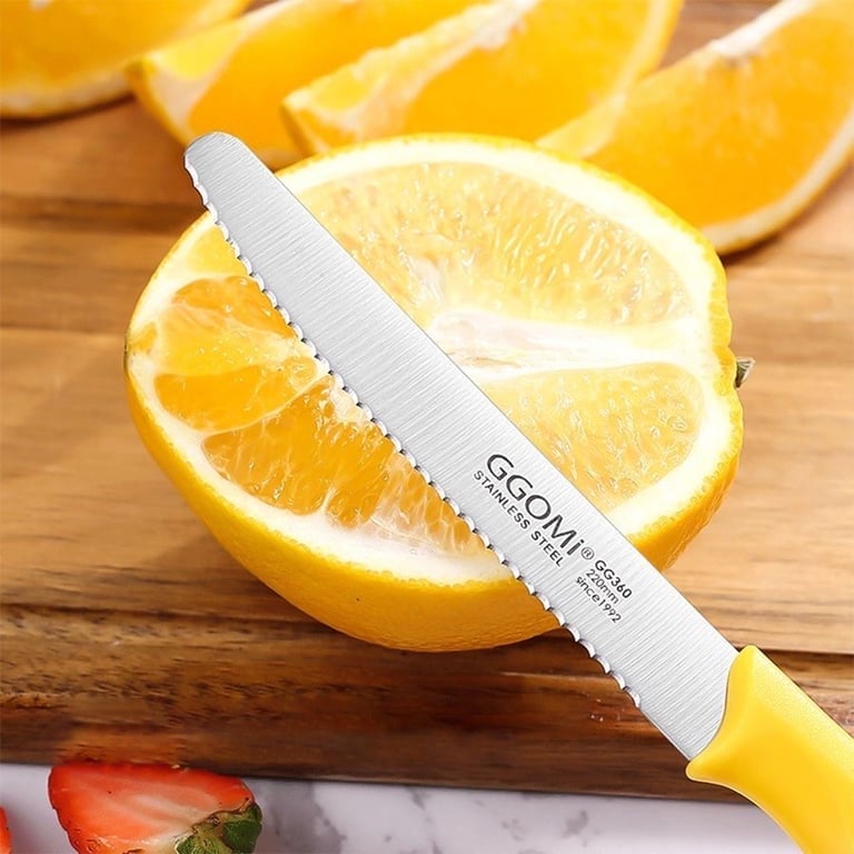 Dao gọt răng cưa GGOMI GG360 Hàn Quốc Dài 22cm