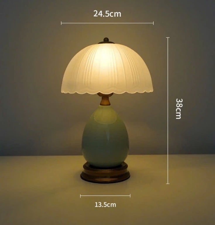 ĐÈN NGỦ ĐỂ BÀN GỐM SỨ SANG TRỌNG