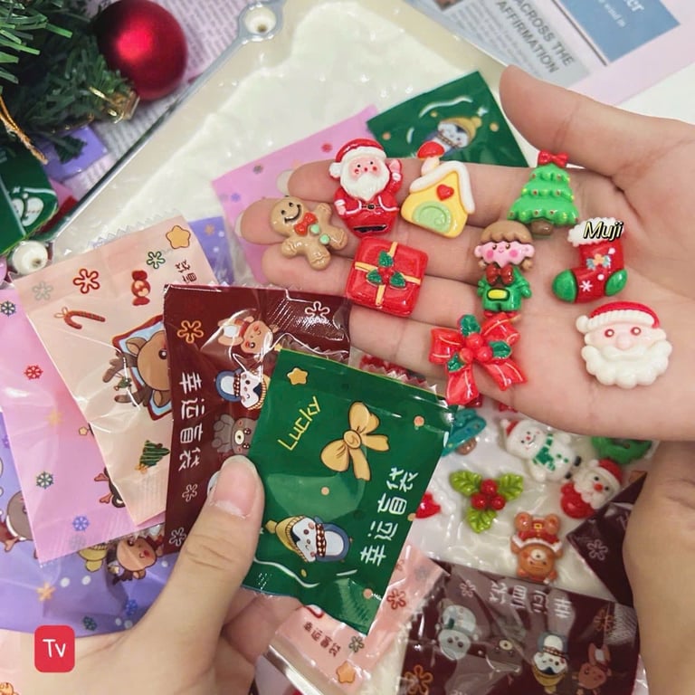 Set 50c túi mù noel siêu xinh