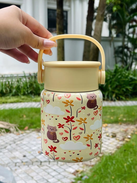 🍯 Bình Ủ Cháo Inox 316 – 500ml