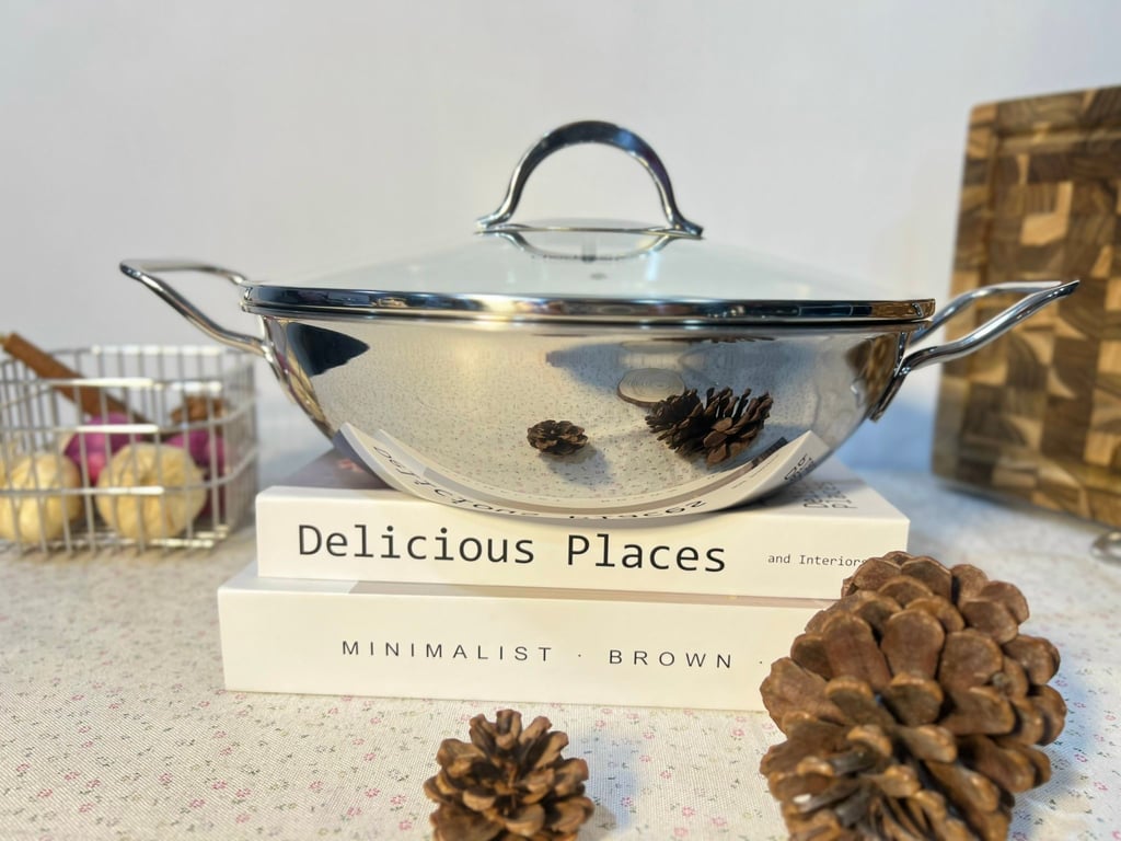 CKM636 - CHẢO XÀO SÂU LÒNG HAI QUAI CHOCKMEN 26CM