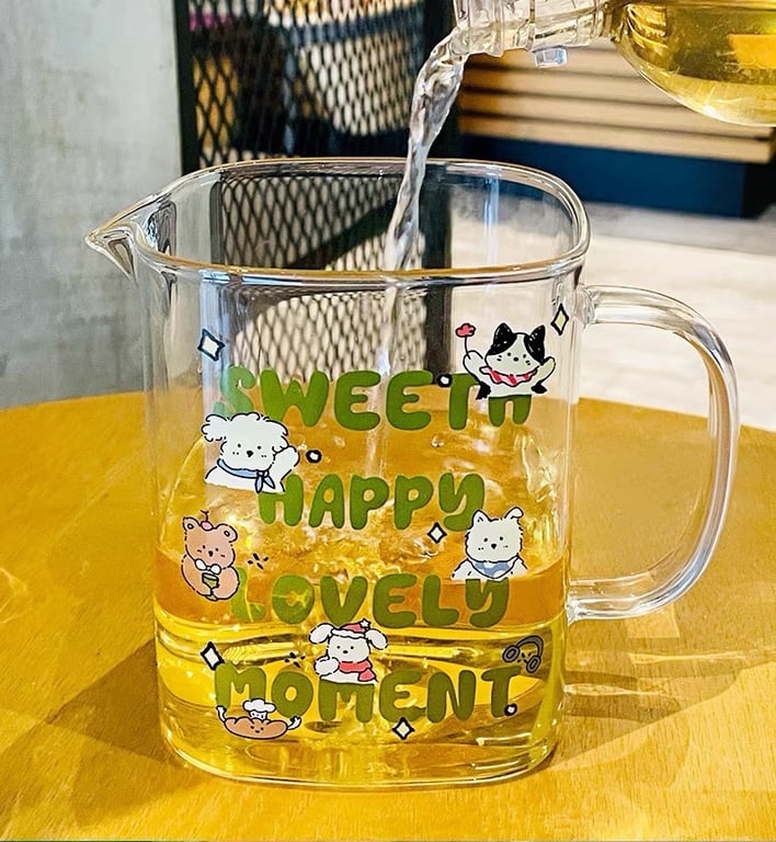 SIÊU PHẨM BỘ BÌNH CỐC THỦY TINH LỌC TRÀ SIÊU XINH