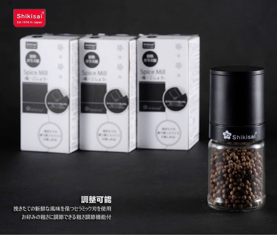 Lọ xay gia vị Sansho Shikisai SM-100