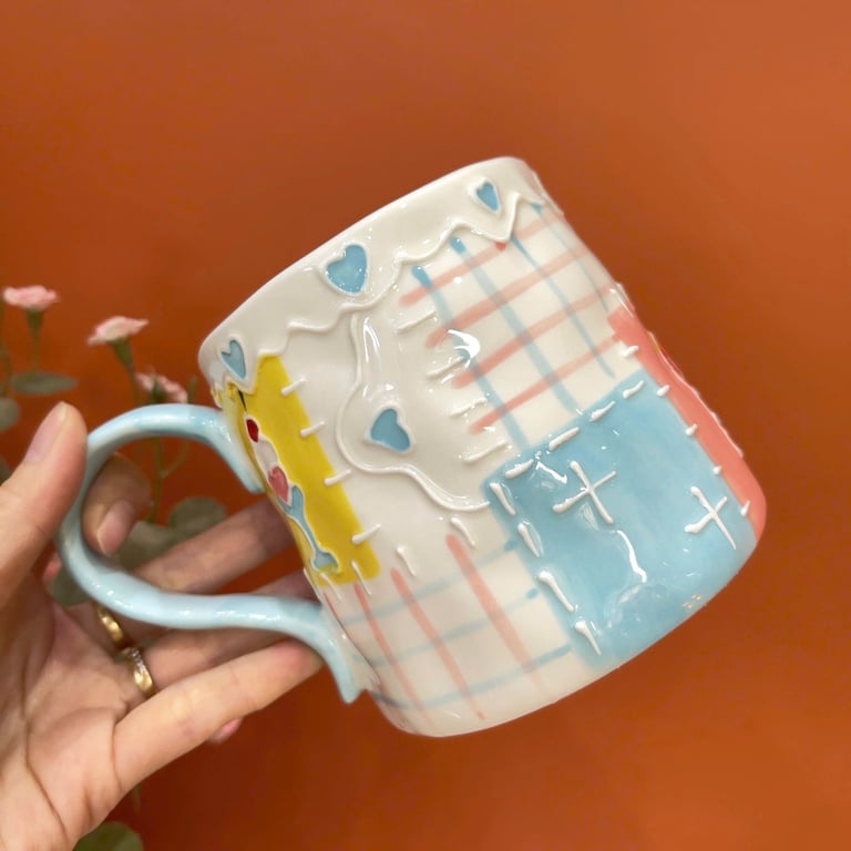 Cốc sứ vẽ tay JoyHome 2025