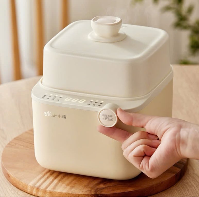 Nồi nấu chậm Bear DDZ-A08W7 0.8L