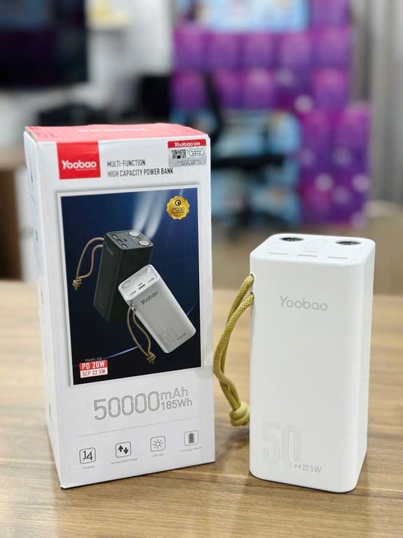 Pin Sạc Dự Phòng Yoobao H5 50000mAh – Siêu trâu, siêu đỉnh, siêu tiện