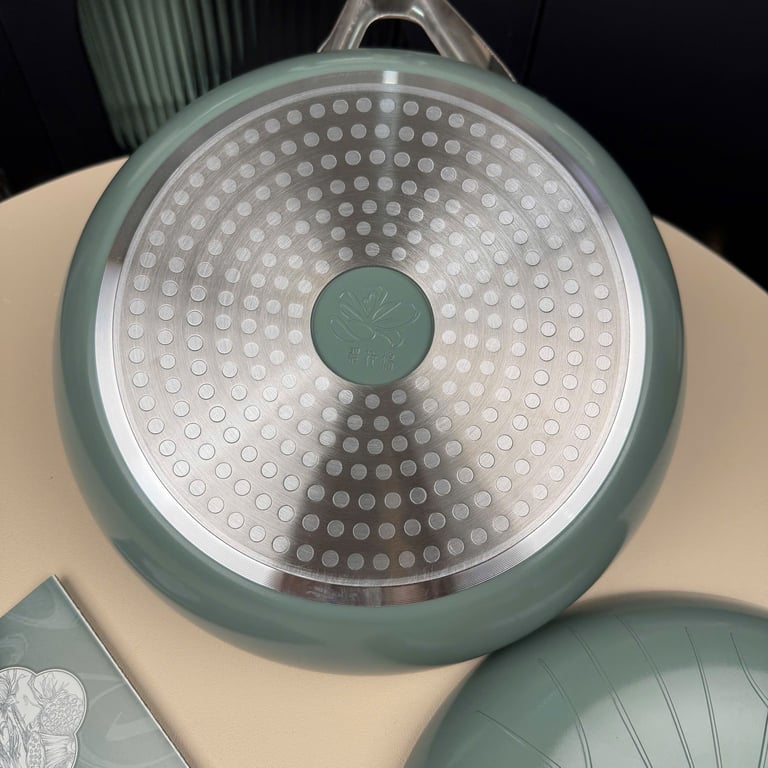 CHẢO NHÔM LÁ SEN VELOSAN 26CM - KC20