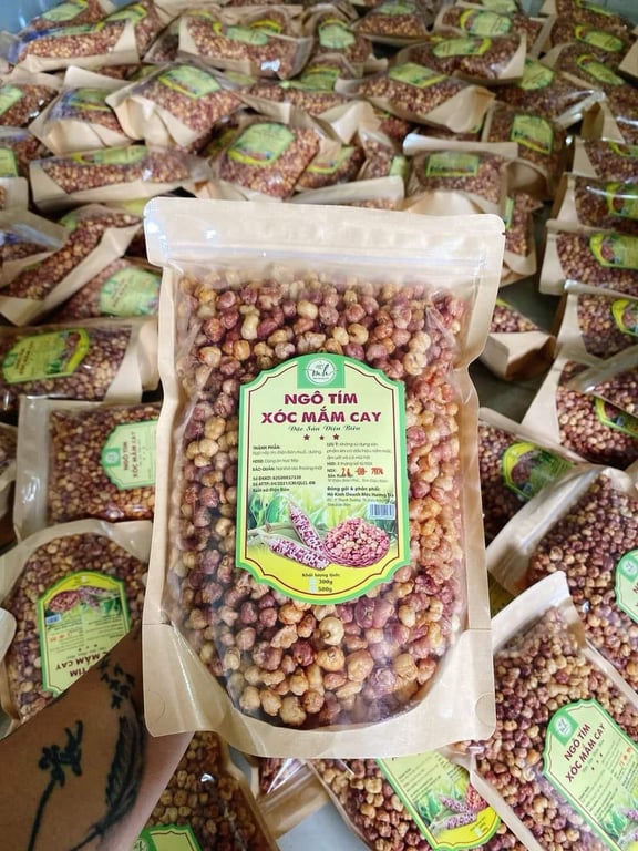 NGÔ NẾP NƯƠNG SẤY GIÒN