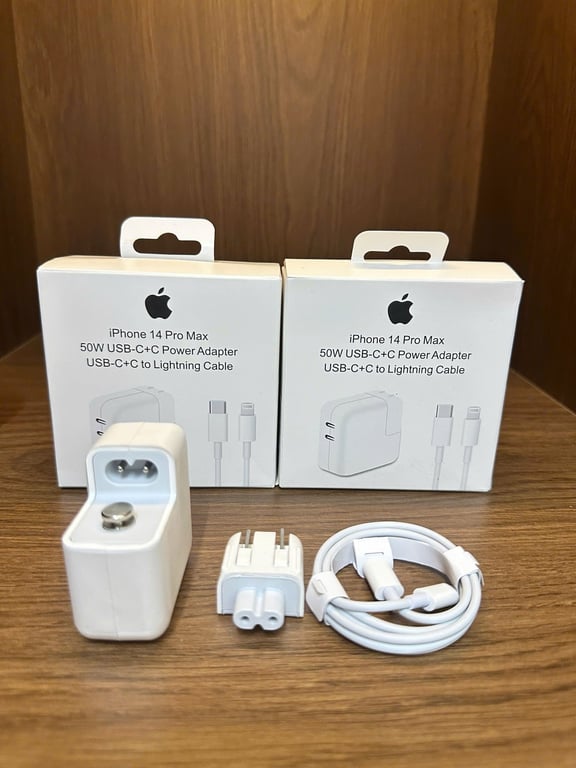 Bộ sạc nhanh 50W cho 14 Pro Max – chuẩn USA