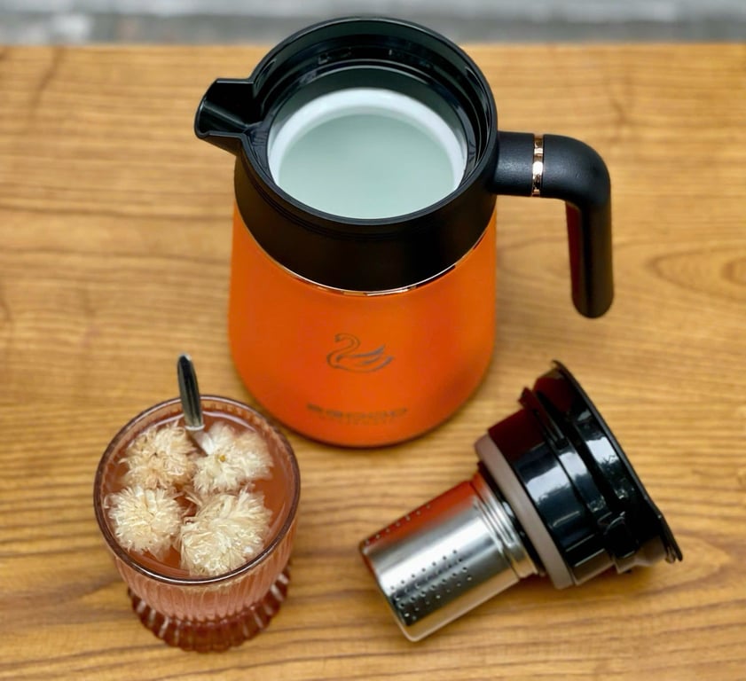 PHÍCH PHA TRÀ GIỮ NHIỆT 2GOOD B13 1 lít