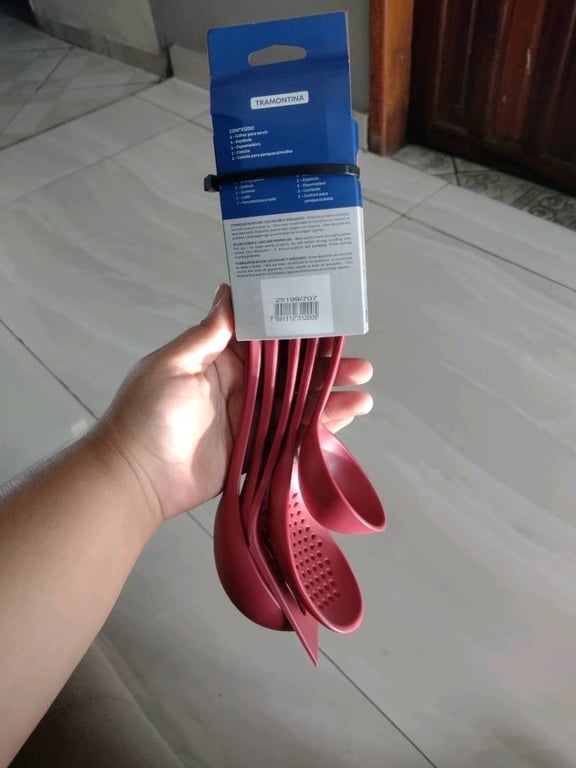 BỘ DỤNG CỤ NẤU ĂN 5 MÓN TRAMONTINA BRAZIL