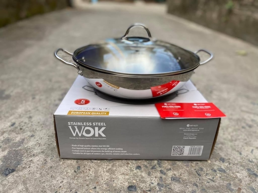 Chảo sâu lòng Elmich 32cm