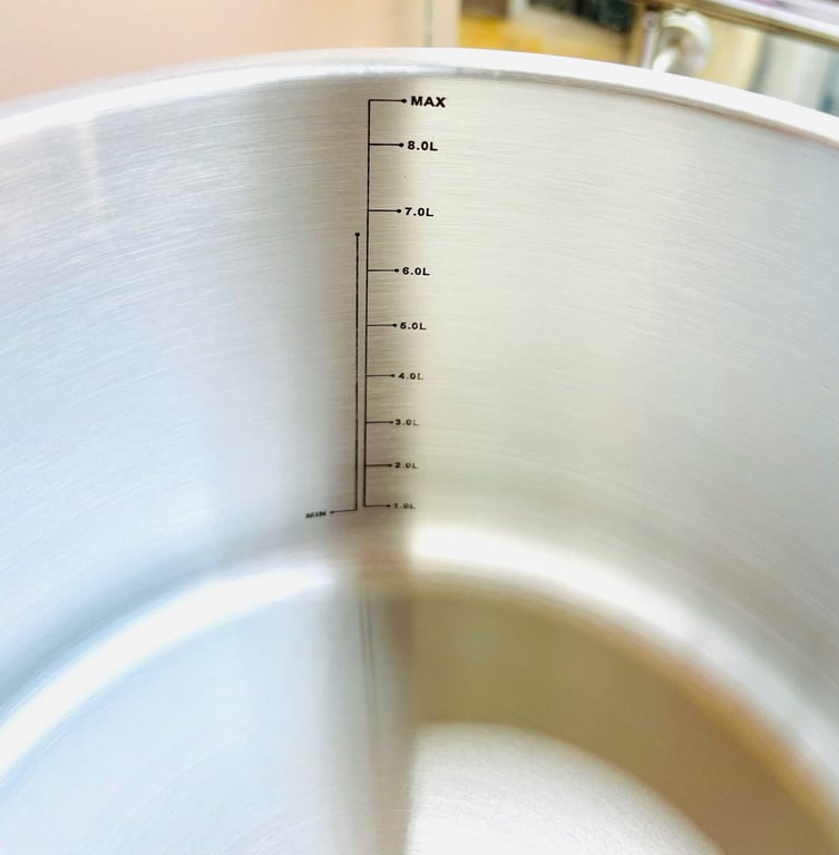 NỒI INOX 18/10 NGUYÊN KHỐI GUME SIZE 18CM/20CM/26CM