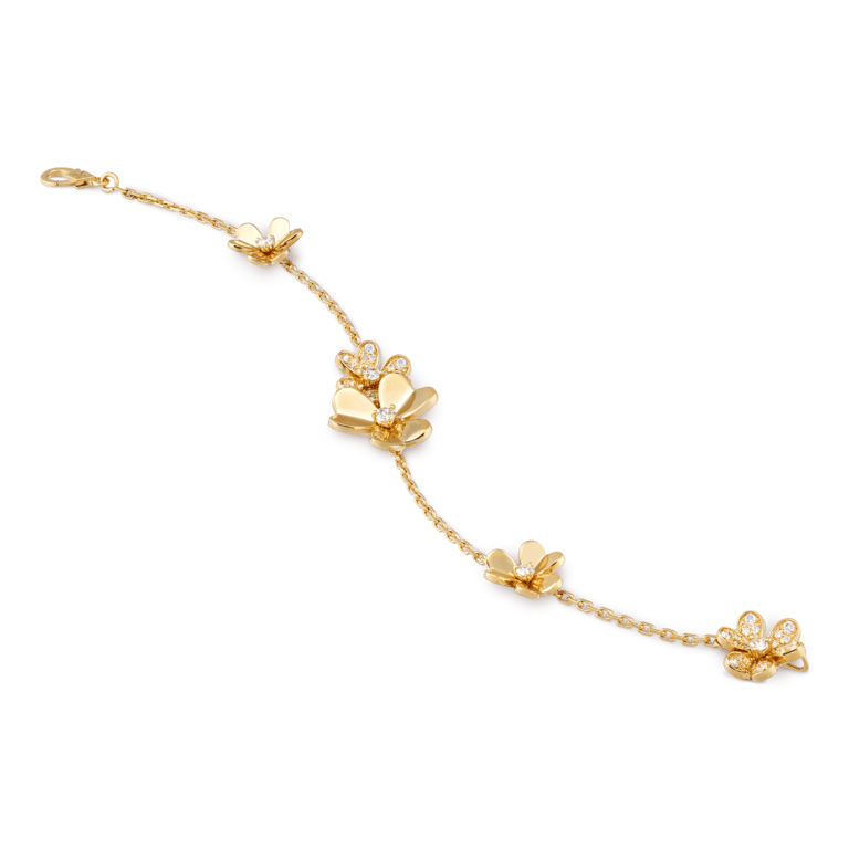 Lắc tay Frivole bracelet, 5 flowers