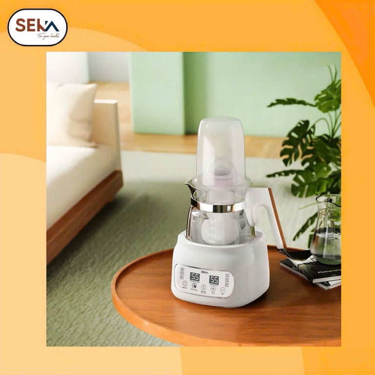 MÁY ĐUN VÀ HÂM NƯỚC PHA SỮA SEKA SK2829T ( Mẫu mới)