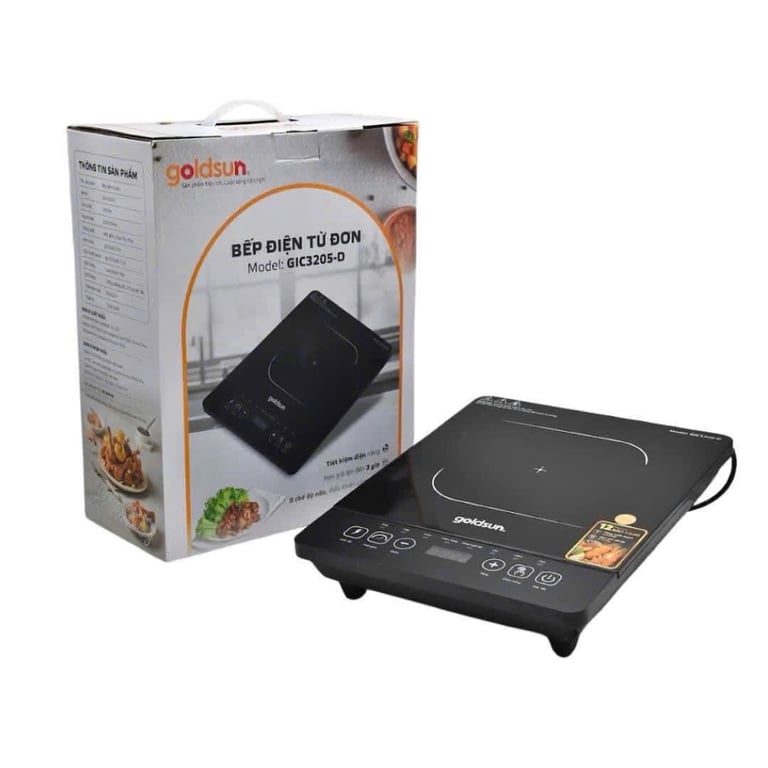 BẾP TỪ ĐƠN CẢM ỨNG GOLDSUN GIC3205-D
