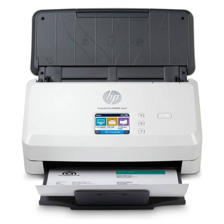 Máy Quét Tài Liệu HP ScanJet Pro N4000 SNW1 (6FW08A)