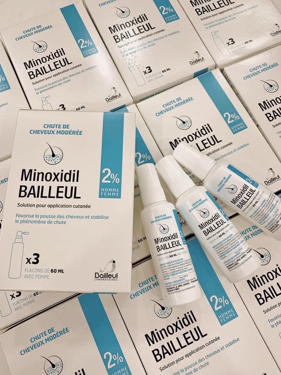 𝗧𝗛𝗨𝗢̂́𝗖 đặc trị  𝗠𝗢̣𝗖 𝗧𝗢́𝗖, Đ𝗔̣̆𝗖 𝗧𝗥𝗜̣ 𝗛𝗢́𝗜 , 𝗥𝗨̣𝗡𝗚 𝗧𝗢́𝗖 𝗠𝗜𝗡𝗢𝗫𝗜𝗗𝗜𝗟  5% BAILLEUL của Pharmacie Pháp