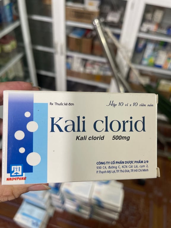 Kali clorid 500 2/9 h/100v
