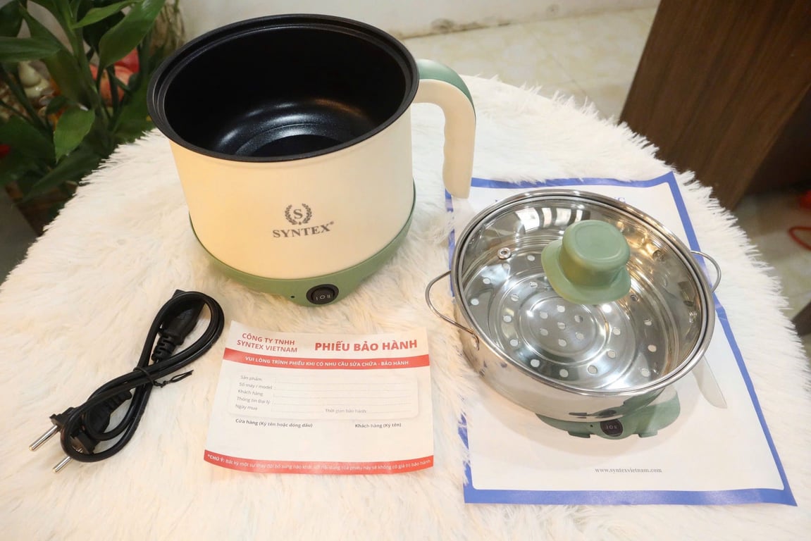 NỒI LẨU MINI ĐA NĂNG SYNTEX SKM600
